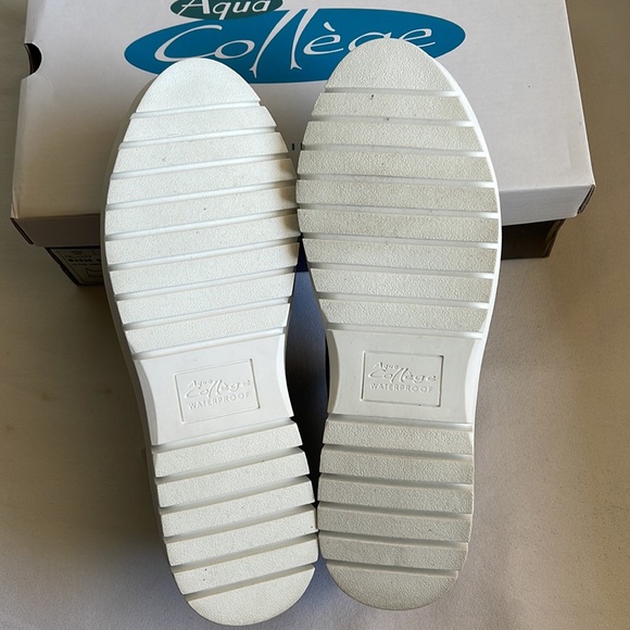 Aqua College Women’s Felicity Waterproof Olive Knit Slip On Sneakers Size 8.5M. - Picture 6 of 7